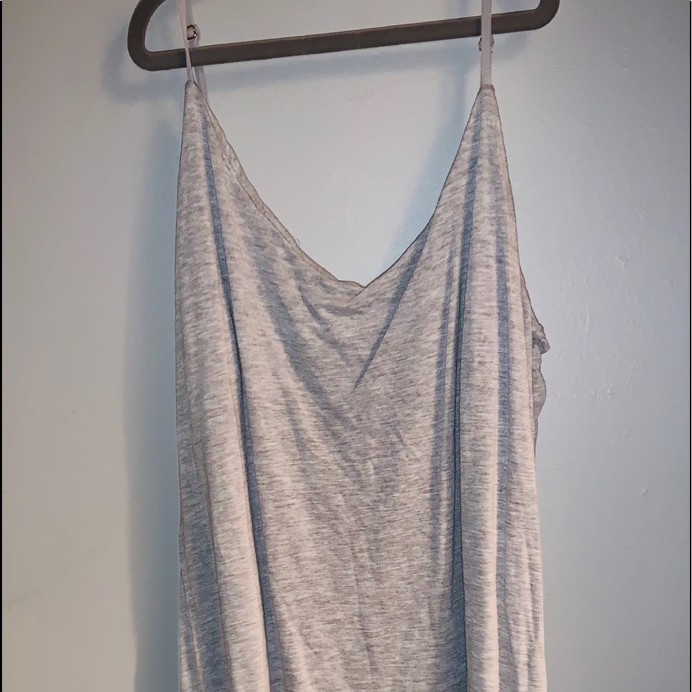 Soft grey casual dress